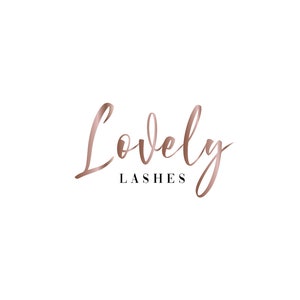 Logo Design,  Logo, Premade Logo, Lashes Logo, Beauty Logo, Beauty Branding, Lashes Branding, Beautician Logo, Gold Foil Logo, Lashes