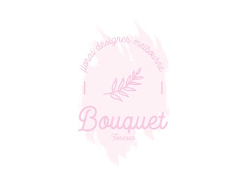 Logo Design,  Logo, Premade Logo, floralist logo, floral design logo, flower logo, florist branding, floral logo, boss babe branding