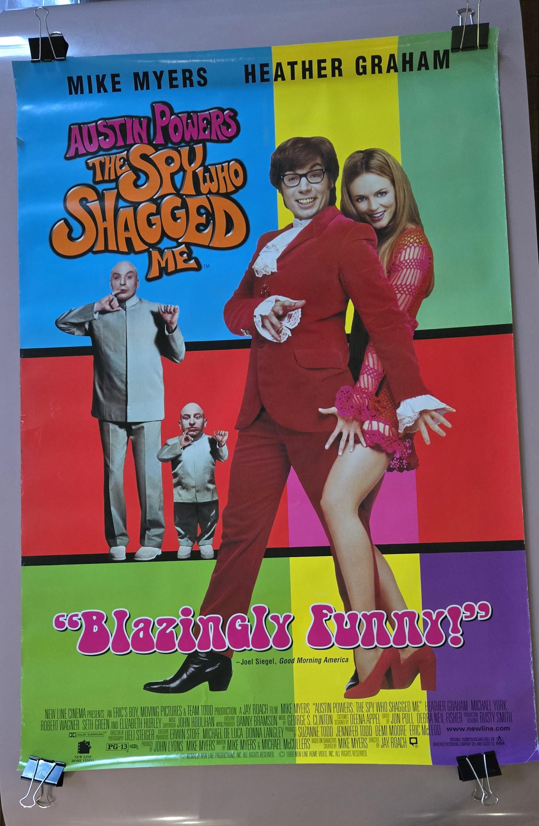 Original Austin Powers In Goldmember Movie Poster - Double Sided 27x40 Inch Collectible