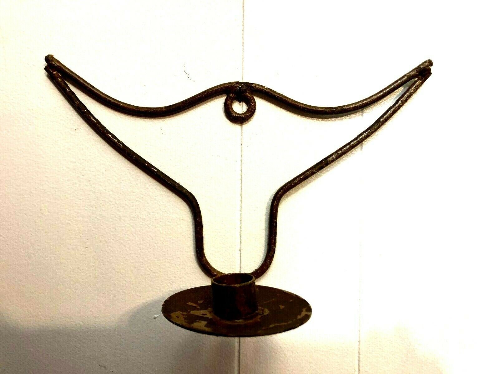 Westlichen Stil Kuh skizziert Metall Wand Kerzenhalter Set von | Etsy