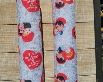 Love Lucy Pattern Boot Shapers - Boot Stands -Boot Trees - Cotton Fabric