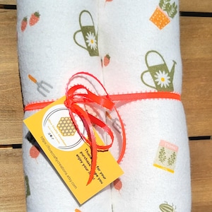 Gardening Pattern Boot Shapers - TALL or SHORT LENGTH - Boot Stands -Boot Trees - Flannel Fabric