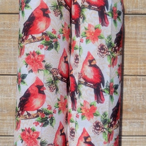 Cardinals Pattern Boot Shapers - Boot Stands -Boot Trees - Cotton Fabric