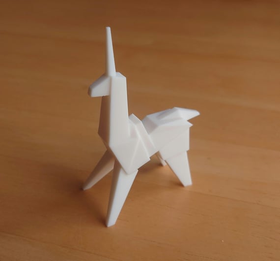 ブレードランナー 折り紙ユニコーンレプリカ：手作り樹脂製SF小道具