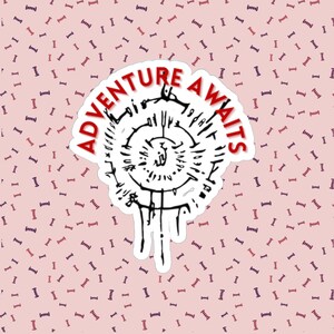 Astarion Adventure Awaits Die-Cut Stickers