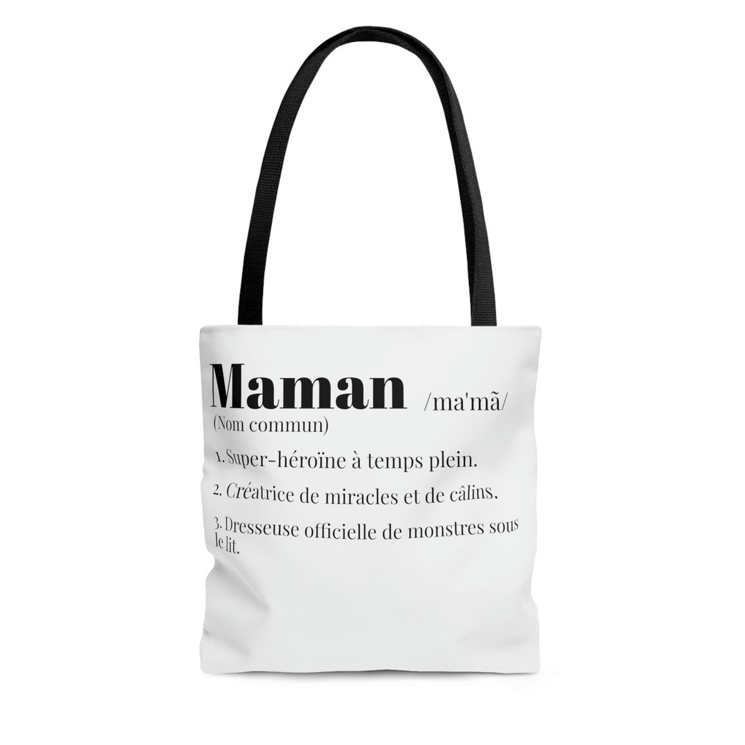 Tote Bag Definition mom Gift Idea Mother's Etsy