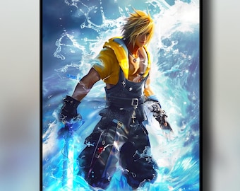 Final Fantasy X Tidus and Yuna -poster 13x19 - Etsy