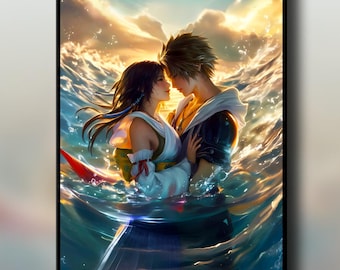 Jecht Final Fantasy X- Limited Edition Fine Art Print -FFX Poster