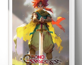 Chrono Trigger Art Print - Etsy