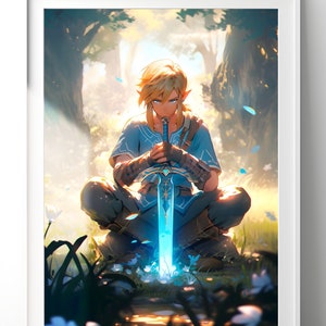  Zelda Poster - Zelda Songs of the Ocarina - Tears of the  Kingdom - 11 x 17 Framed Poster Wall Art, Ideal for Home Decor, Room Decor  & Living Room Decor: Posters & Prints