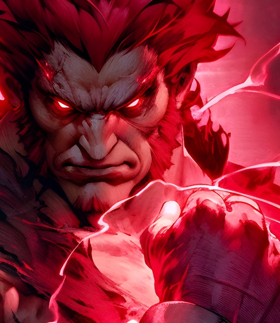 Akuma/Gouki versión de Street - Street Fighter Costa Rica