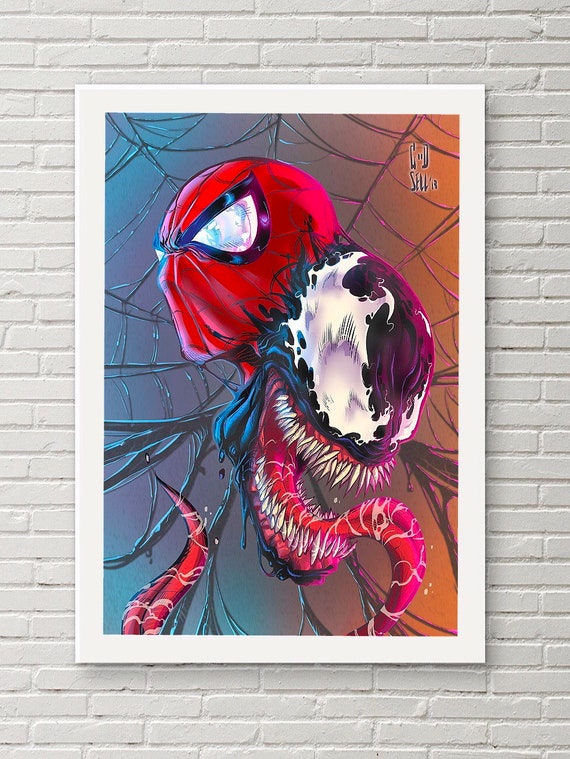Into the Spider-Verse Silk Fabric POSTER 11/"x17/" 24/"x36/" Spider-Man