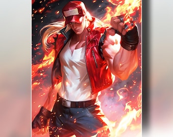 The King of Fighters 97 Poster Print | Gaming Poster | 3 Colors