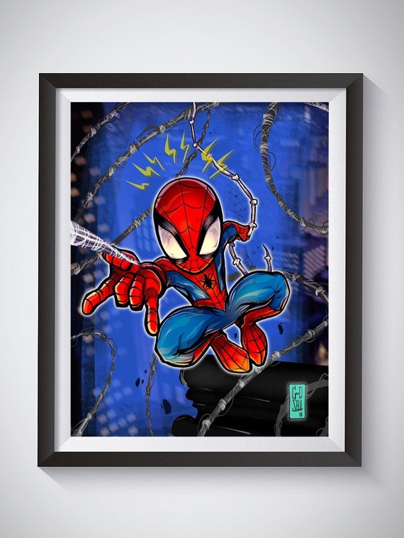 Spiderman Kids Poster Into The Spider Verse Marvel Wall Art - Spiderman Wall Mural Huge Superhero Marvel Spiderman Kids Poster Into The Spider Verse Marvel Wall Art - Spiderman Wall Mural Huge Superhero Marvel