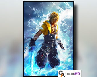 ティーダ ファイナルファンタジーX - 限定版ファインアートプリント