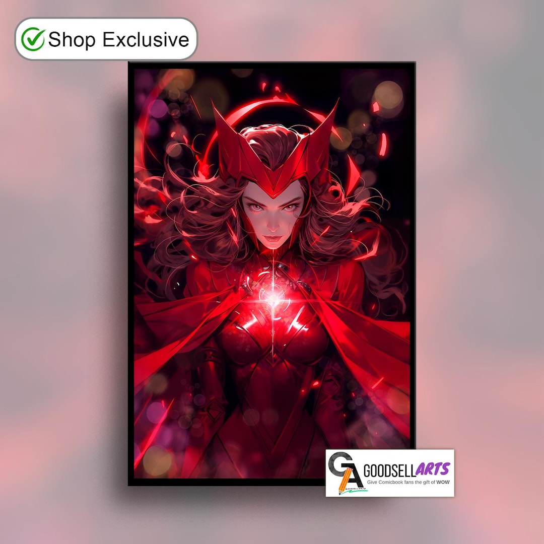 Scarlet Witch Poster | "no More Mutants." | Wandavision | Avengers ...