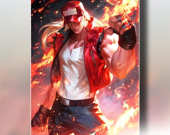 Be the Fighter KOF2002 Premium Poster (vectorized Design) - Etsy