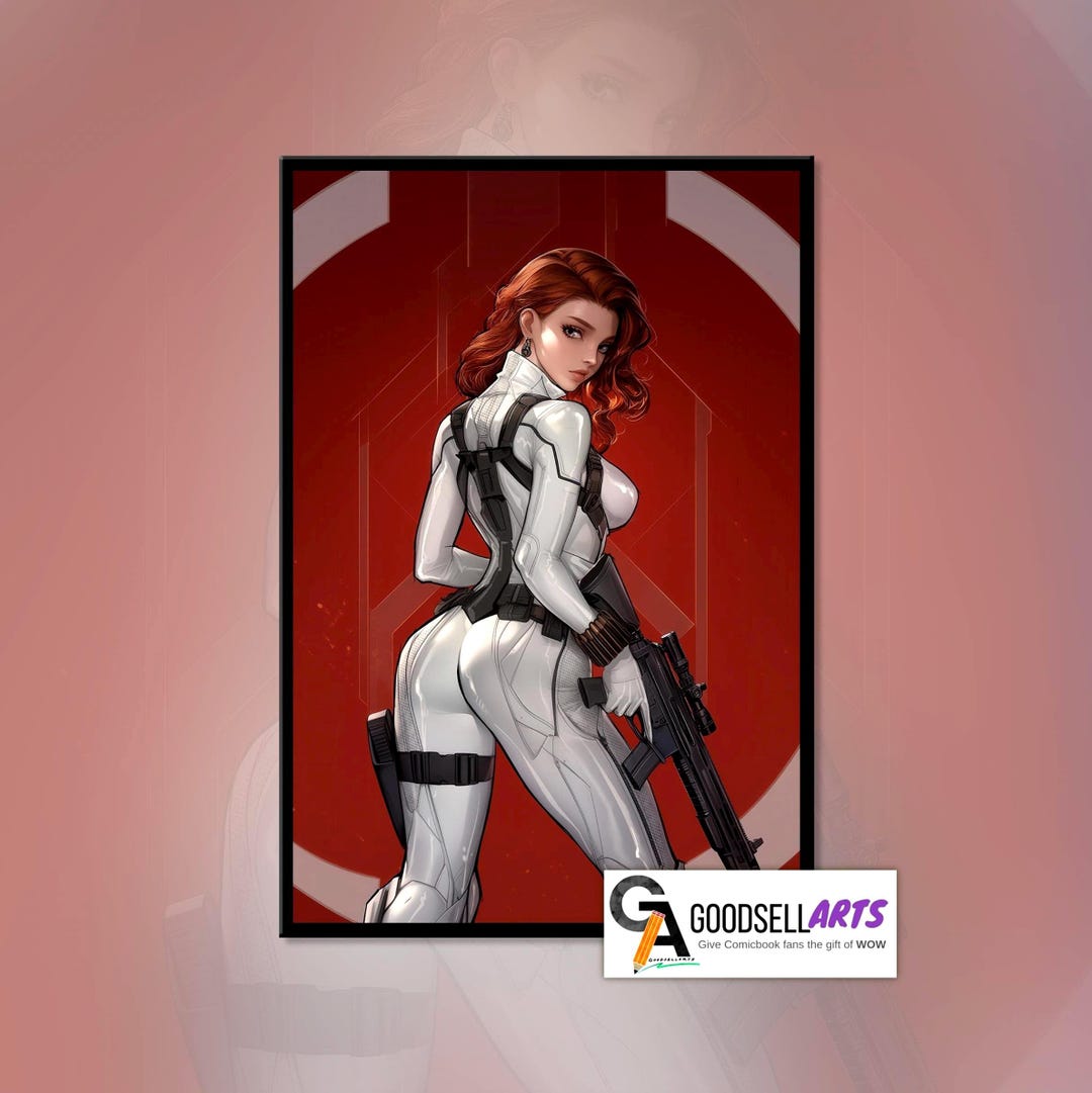 Black Widow Poster Marvel Rivals Poster Natasha Romanoff Black Widow ...