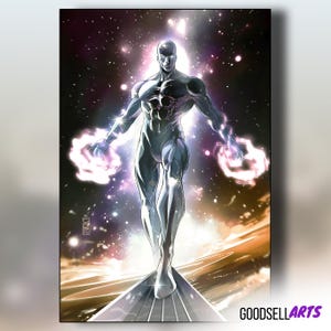 Silver Surfer Poster - Etsy