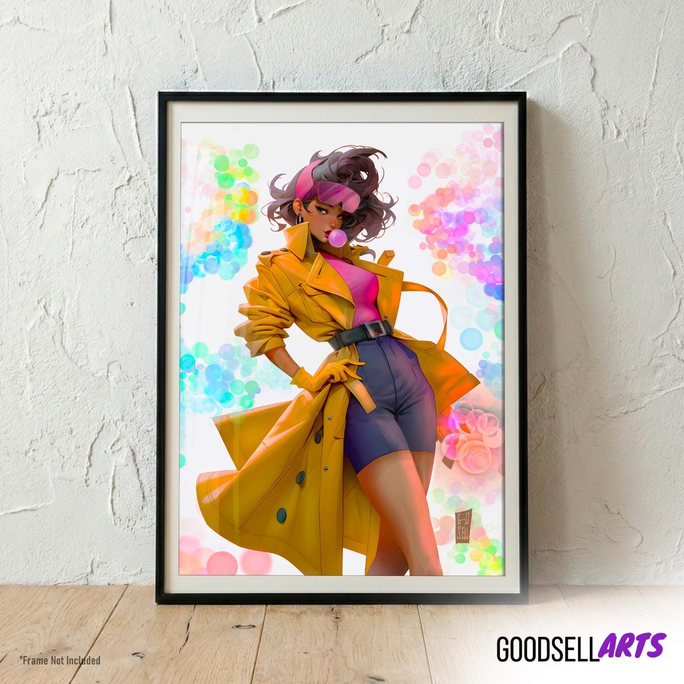 Jubilee X-men Poster | Marvel X-men Print Jubilee Wall Art