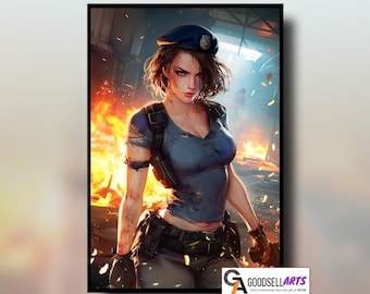 RE3 Jill Valentine CGI Figure (big Size) (1/9 Scale) [RESIDENT
