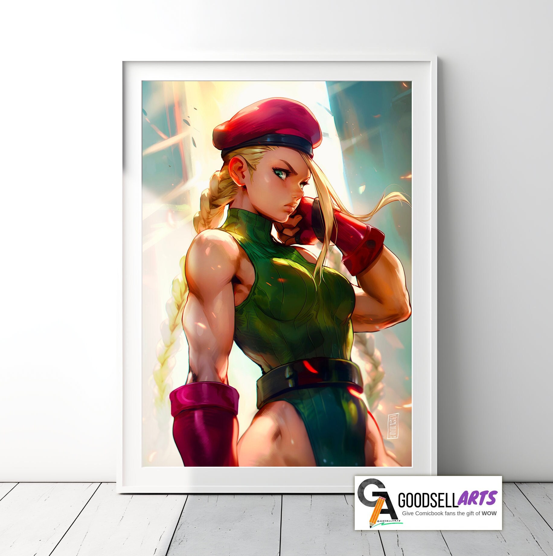 Street Fighter 4 Cammy 18 x 24 Poster Print Game Room Man Cave