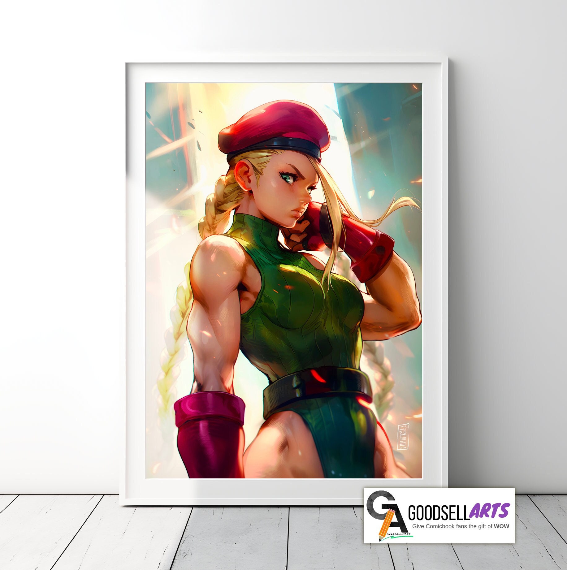 1:10 Cammy White Figure Fan Art by Sanix3d Street Fighter 