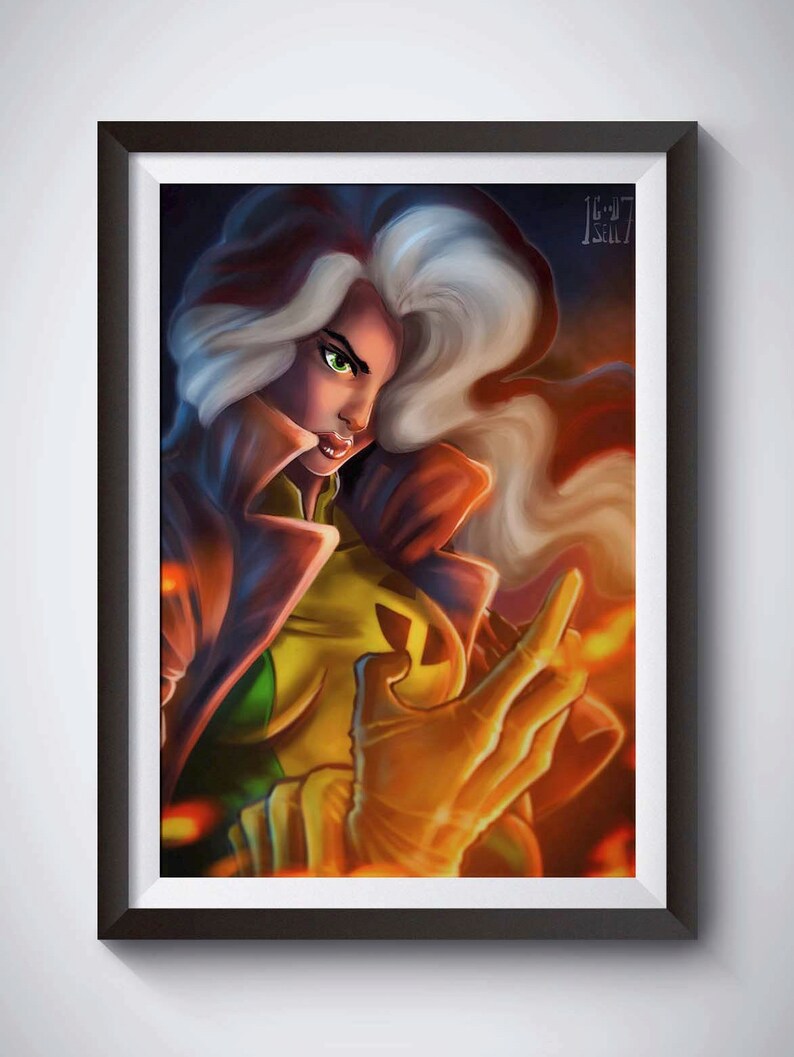Rogue Poster X Men Marvel Wall Decor Art Print Mutant Superhero Posters Superheroine Gifts For Men Marvel Dc Comics Fanart Girl Power Gift Art Collectibles Prints Vietkientruc Com Vn