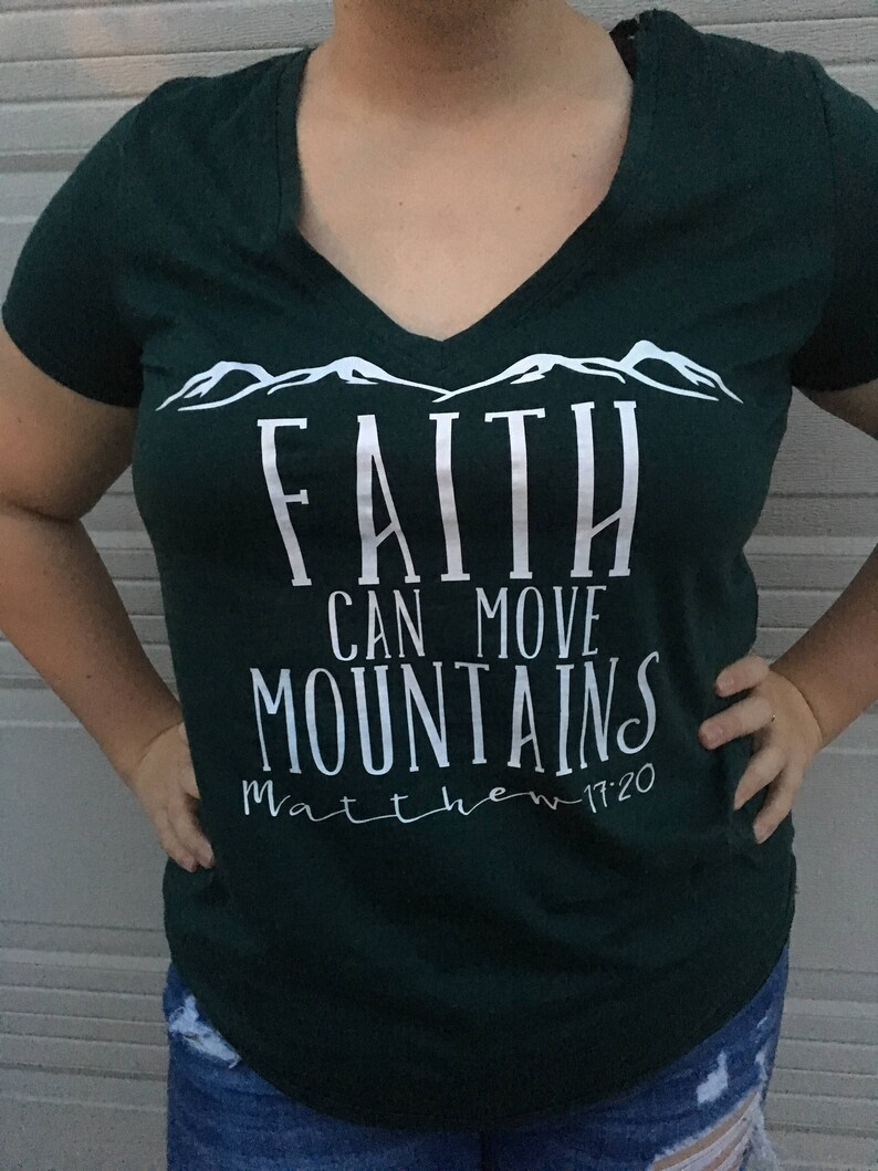Faith Can Move Mountains Etsy