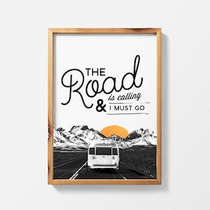 The Road Is Calling Poster