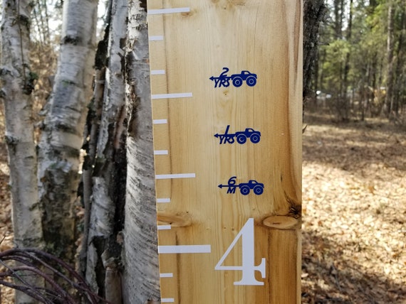 Monster Truck Height Marking Arrows For Growth Charts Growth Etsy