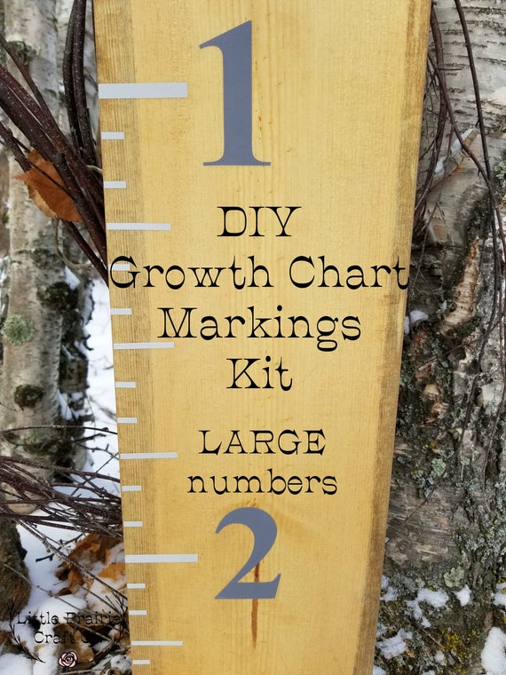 Make Your Own Ruler Growth Chart