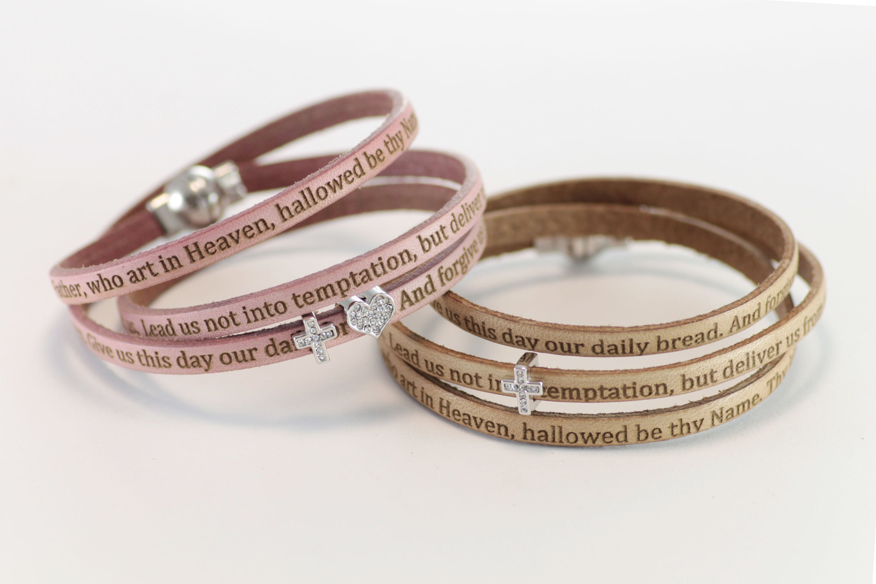 Lord Prayer Bracelet Etsy