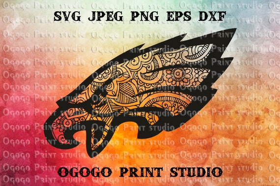 Download Eagle Mandala SVG Zentangle SVG Independence svg Paper cut ...