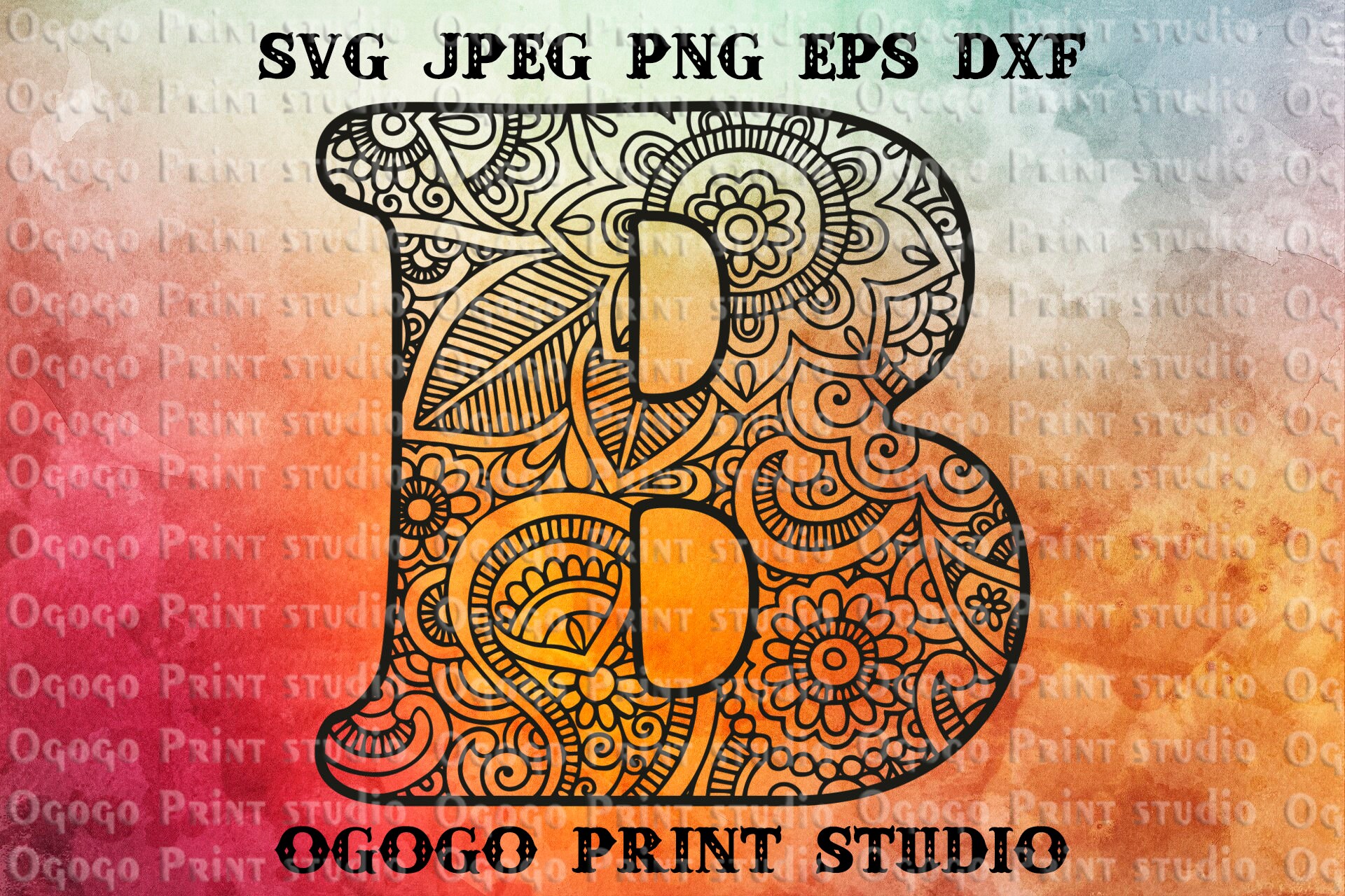 Free Free J Mandala Svg 348 SVG PNG EPS DXF File