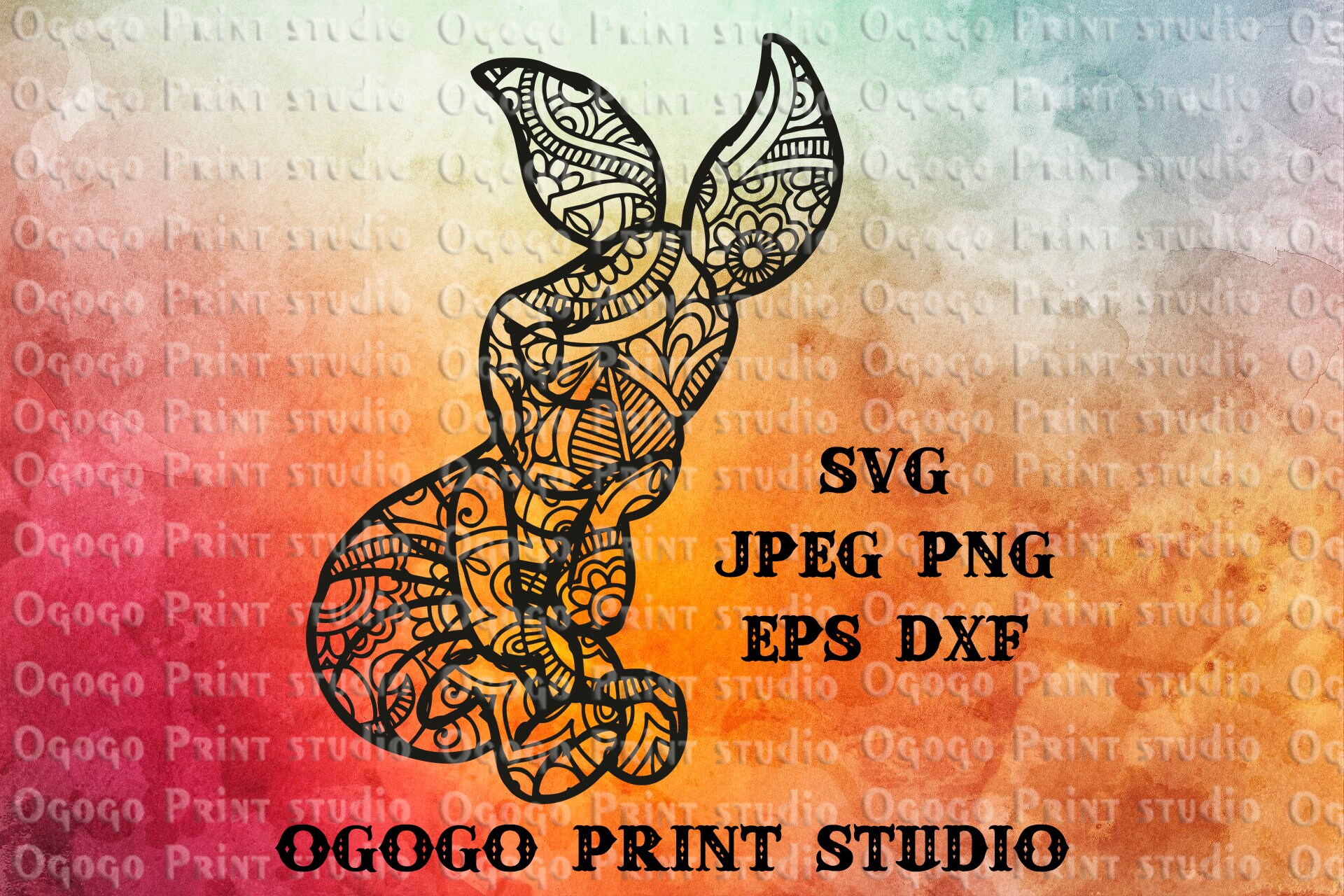 Download Eeyore Mandala Svg - Layered SVG Cut File