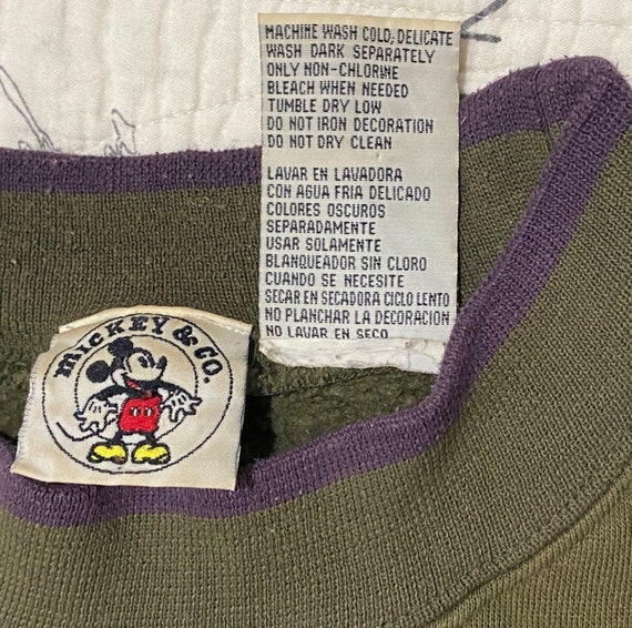 Mickey Mouse & Co ‘Genuine Garment’ Sweatshirt, O… - image 3