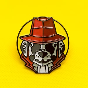Pin&#39;s Rorschach/Marshall Mashup en émail