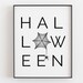 Halloween Print Halloween Party Printables Halloween Sign | Etsy
