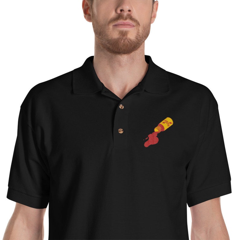 Poppers Embroidered Polo Shirt