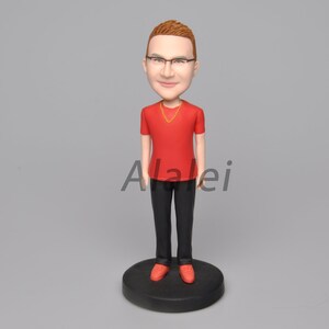 Personalized Bobblehead: Custom Cake Topper, Birthday Gift