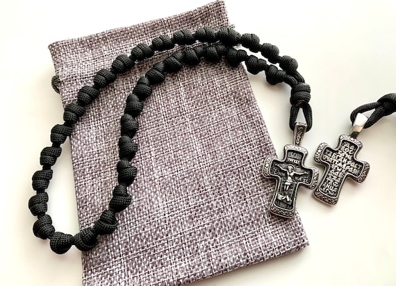  Handmade 33 Knot Orthodox Prayer Rope Chotki/Kombotskini Wooden  Beads : Handmade Products