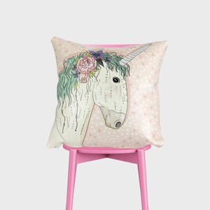 Einhorn Kissen Kissen Kunstleder Kinder Kinder Einhorn Dekokissen Kissenbezug Outdoorkissen