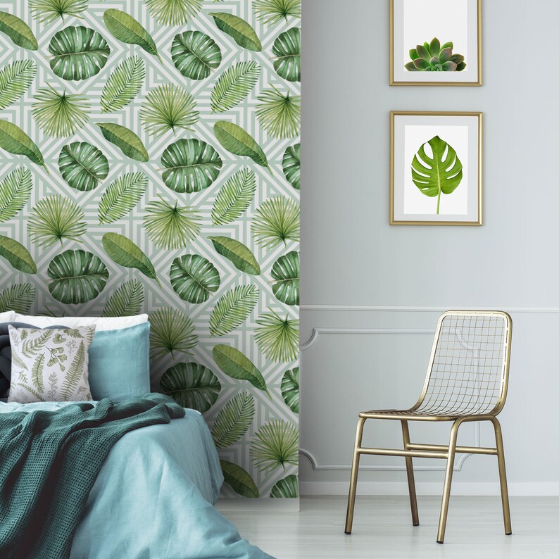 Sticker Wallpaper Easy DIY Apply Paper Free Peel and Stick Etsy