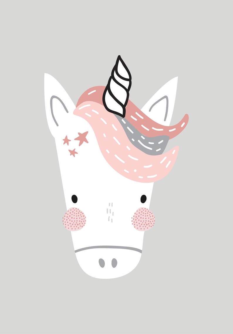 Wall Prints Wall Collage Unicorn Printable Posters Etsy