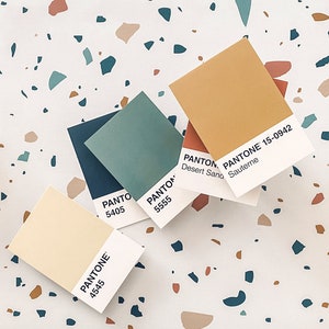 Smoked terrazzo - Artistic photography backdrop, Props, Great for styling use in product, blogger, ecommerce photos