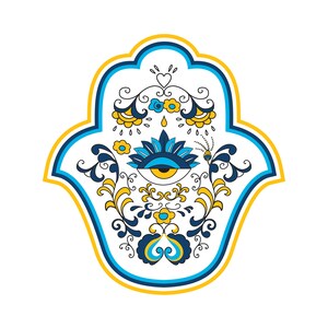 Hamsa, Fatima Hand, PRINTABLE, Poster, Minimalist, Digital Download ...