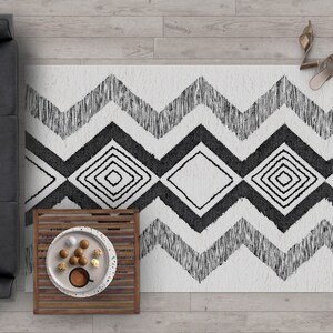 La Boheme - Boho chic, paisley, vloermat, Decoratief tapijt, Linoleum vloerkleed, pvc mat, Vinyl bloementapijt, vintage tapijt, kleurrijk tapijt