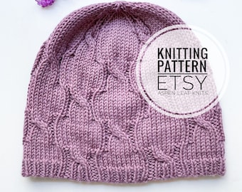 Knitting Pattern | WOODNOTE BEANIE by Aspen Leaf Knits | Hat Knitting Pattern