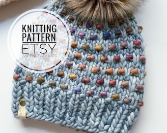 Knitting Pattern | JUJU BEANIE | Hat Knitting Pattern